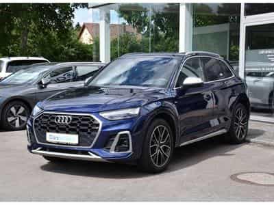 Audi Q5 55 TFSIe Quattro S-Line S-Tronic SUSP PNEU PANO B&O ATT RMQ (2021) - Photo 2