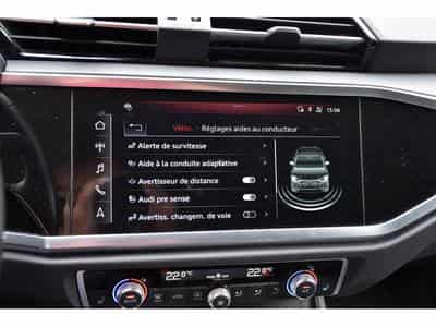 Audi Q3 Sportback 35 TDI S-Line Quattro CUIR ACC LANE SIDE CAM 1° M. (2020) - Foto 13