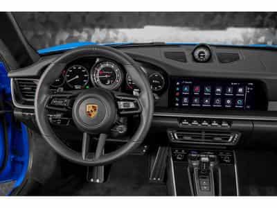 Porsche 911 992.1 Turbo S Coupé PDK - SHARK BLUE - KIT Aéro (2022) - Photo 11
