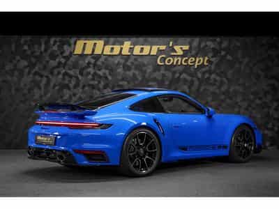 Porsche 911 992.1 Turbo S Coupé PDK - SHARK BLUE - KIT Aéro (2022) - Photo 3