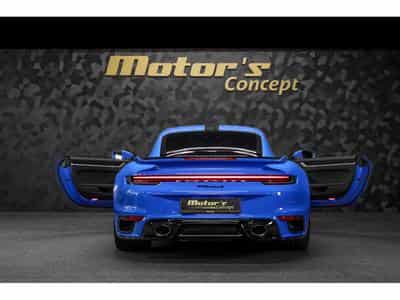 Porsche 911 992.1 Turbo S Coupé PDK - SHARK BLUE - KIT Aéro (2022) - Photo 5