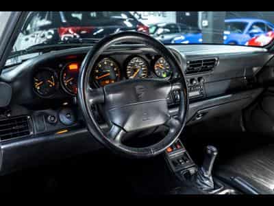 Porsche 911 (993) TURBO 3.6 408 - MANUAL 6 - ARCTIC GREY (1997) - Photo 10