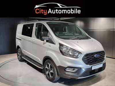 Ford Transit 2.0 TDCI DOUBLE CABINE L2H1 5 PLACES BOITE AUTO CARPLAY CAME (2023) - Photo 1