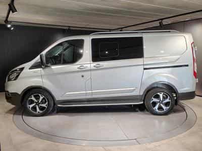 Ford Transit 2.0 TDCI DOUBLE CABINE L2H1 5 PLACES BOITE AUTO CARPLAY CAME (2023) - Photo 5