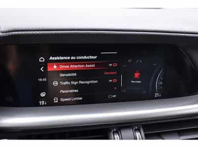 Alfa-Romeo Stelvio 2.0T Q4 Sprint TO CUIR MEMO ACC SIDE LANE GPS CAM 1° MAIN (2020) - Photo 14