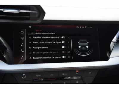 Audi A3 Limousine 40 TFSI Quattro S-Line S-Tronic CUIR LANE 1° MAIN (2022) - Foto 12