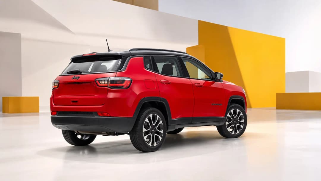 Jeep Compass dans un cadre contemporain au Luxembourg