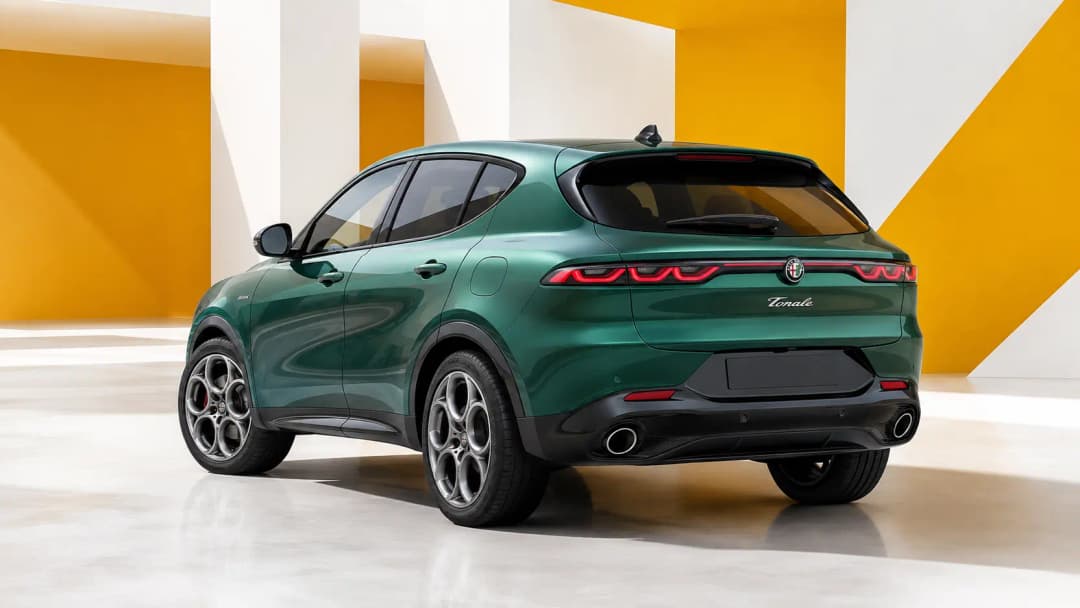 Alfa Romeo Tonale in a contemporary Luxembourg setting