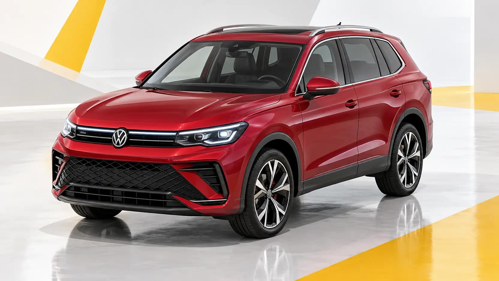 Volkswagen Tiguan intérieur et tableau de bord