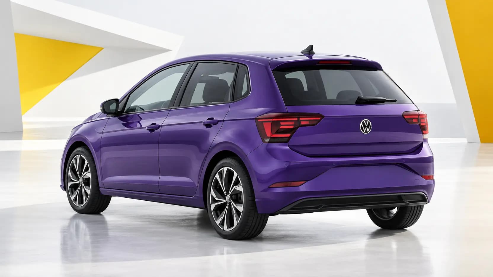 Volkswagen Polo vue extérieure de trois quarts arrière