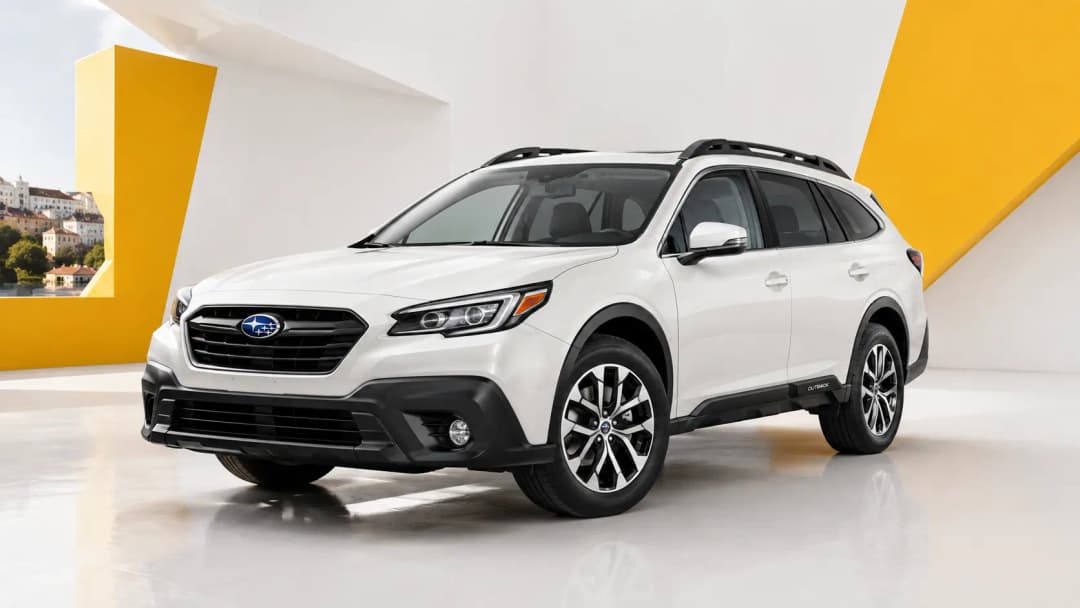 Subaru Outback vue de trois quarts avant