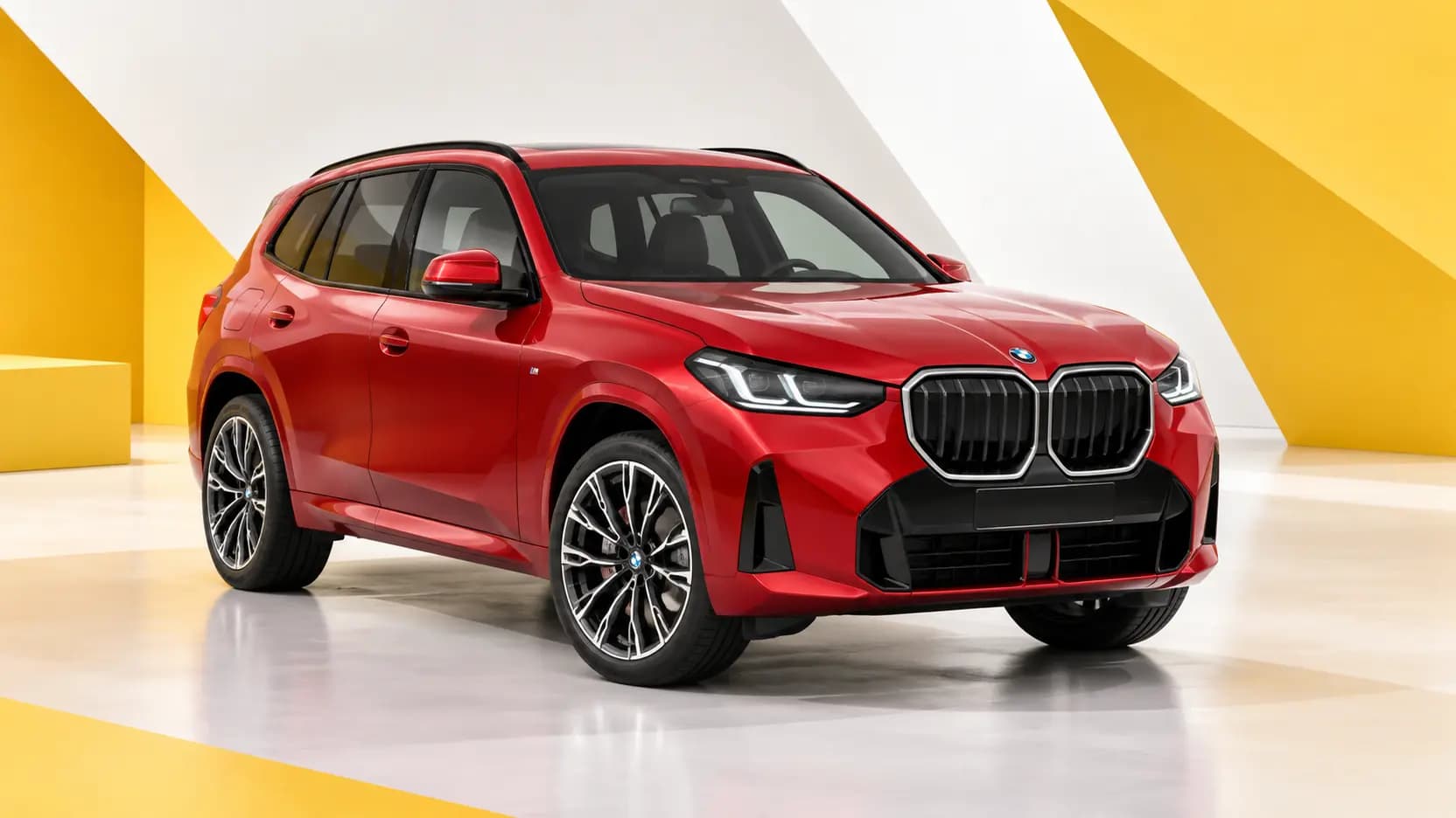 BMW X3 vu de trois quarts avant
