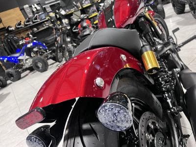 Indian 101 Scout Classic Ltd + Tech Maroon  Metallic  w/ graphics (2026) - Photo 5