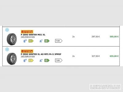 19" - 245/35R 93V" - 245/35R 93V