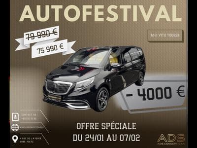 Mercedes Vito Tourer CDI extra-long propulsion 2.0L 136CV (2023) - Foto 1