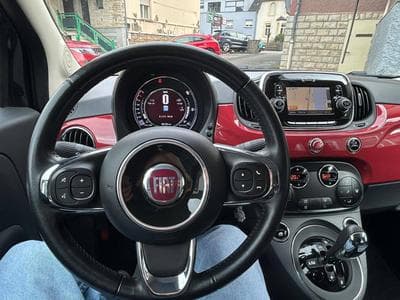 Fiat 500 CABRIOLET AUTOMATIQUE NAVIGATION (2016) - Photo 15
