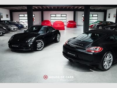 Porsche Cayman 981  2.7 PDK 1ST PAINT - DEEP BLACK METALLIC (2015) - Photo 1