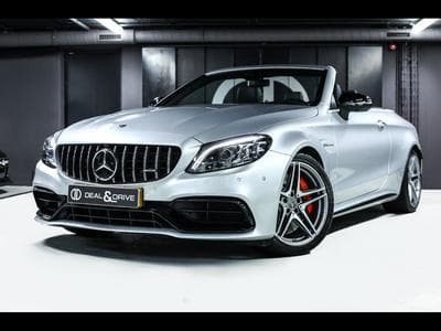 Mercedes C 63 AMG S AMG CABRIOLET (510 CH) – PACK NIGHT - IRIDIUM-SILBER (2020) - Photo 1