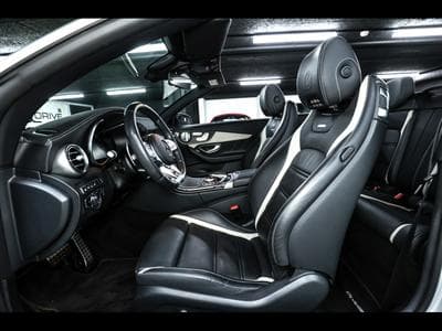 Mercedes C 63 AMG S AMG CABRIOLET (510 CH) – PACK NIGHT - IRIDIUM-SILBER (2020) - Photo 11