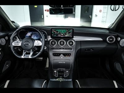 Mercedes C 63 AMG S AMG CABRIOLET (510 CH) – PACK NIGHT - IRIDIUM-SILBER (2020) - Photo 14