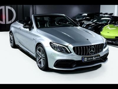 Mercedes C 63 AMG S AMG CABRIOLET (510 CH) – PACK NIGHT - IRIDIUM-SILBER (2020) - Photo 6