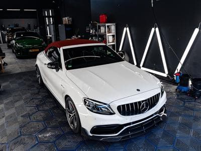 Mercedes C 63 AMG Classe C63 AMG S FULL CARBON Cabrio Caméra*360*Burmester*Ful (2019) - Foto 13