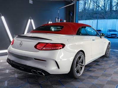 Mercedes C 63 AMG Classe C63 AMG S Cabrio Caméra*360*Burmester*Full CARBONE (2019) - Foto 4
