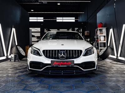 Mercedes C 63 AMG Classe C63 AMG S FULL CARBON Cabrio Caméra*360*Burmester*Ful (2019) - Foto 7