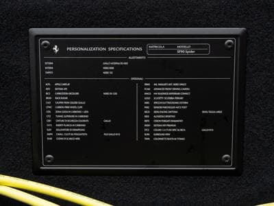 Ferrari SF90 CARBONE | LIFT | CAMERA 360 | JBL | TVA (2023) - Photo 13