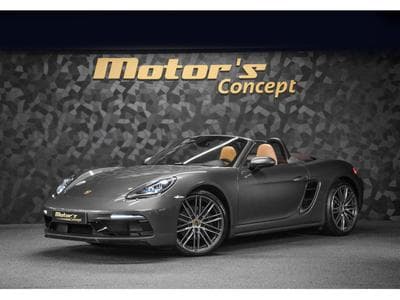Porsche Boxster 718 2.0 - CUIR EXPRESSO / COGNAC (2023) - Photo 1
