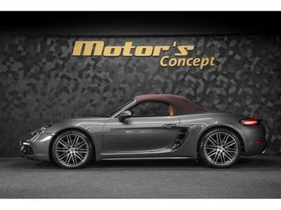 Porsche Boxster 718 2.0 - CUIR EXPRESSO / COGNAC (2023) - Photo 2