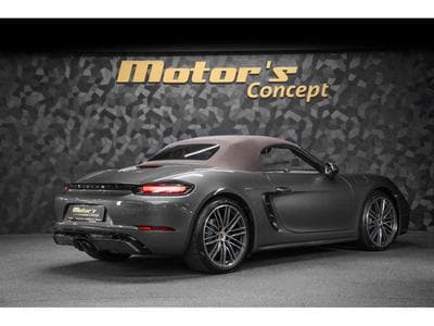 Porsche Boxster 718 2.0 - CUIR EXPRESSO / COGNAC (2023) - Photo 3
