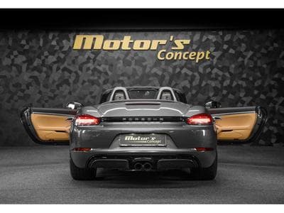 Porsche Boxster 718 2.0 - CUIR EXPRESSO / COGNAC (2023) - Photo 5