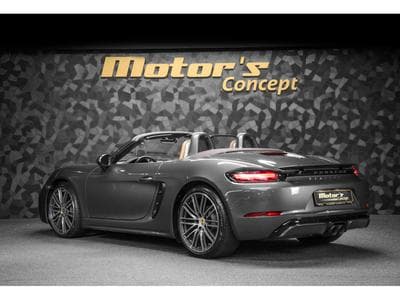 Porsche Boxster 718 2.0 - CUIR EXPRESSO / COGNAC (2023) - Photo 7