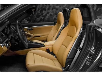 Porsche Boxster 718 2.0 - CUIR EXPRESSO / COGNAC (2023) - Photo 9