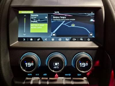 Jaguar F-Type 3.0 V6 P-340 COUPE R-DYNAMIC MERIDIAN PANO CUIR NAVI 1 HAND (2019) - Foto 8