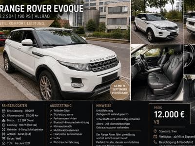 Land-Rover Range Rover Evoque (2014) - Foto 1