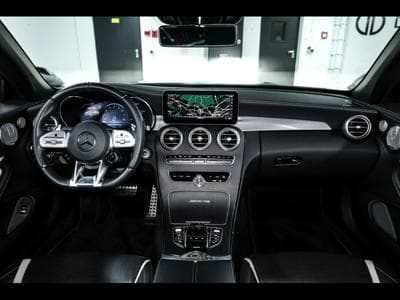 Mercedes C 63 AMG S AMG CABRIOLET (510 CH) – PACK NIGHT - IRIDIUM-SILBER (2020) - Photo 13