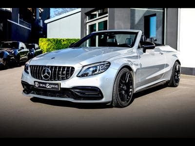 Mercedes C 63 AMG S AMG CABRIOLET (510 CH) – PACK NIGHT - IRIDIUM-SILBER (2020) - Photo 6