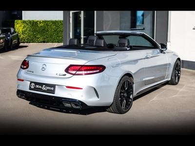 Mercedes C 63 AMG S AMG CABRIOLET (510 CH) – PACK NIGHT - IRIDIUM-SILBER (2020) - Photo 7