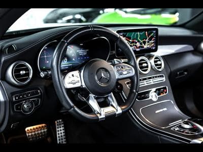 Mercedes C 63 AMG S AMG CABRIOLET (510 CH) – PACK NIGHT - IRIDIUM-SILBER (2020) - Foto 9