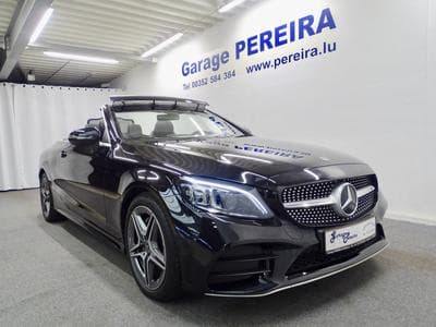 Mercedes C 220 D CABRIO FACELIFT AMG LINE VIRTUAL COCKPIT CUIR NAVI 1 HAND (2019) - Foto 1
