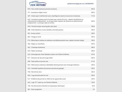 Porsche 911 992 Carrera 4S – Gris Craie Pack SportDesign – 1ère main – P (2020) - Foto 3