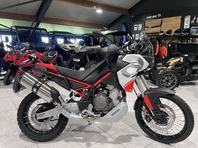 Aprilia Tuareg 660 Hailstrom White disponible aussi en 35 KW (2026) - Foto 1