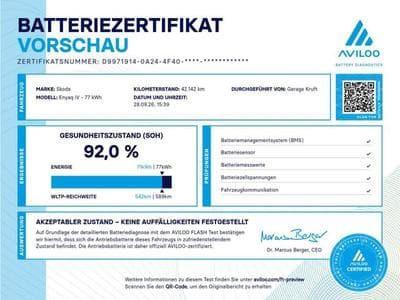 Skoda Enyaq Enyaq 80 x Sportline, schw. AHK, Wärmepumpe, 21" (2023) - Foto 1