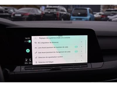 VW Golf GTI 2.0 TSI DSG CUIR MEMO HARMAN ACC TRAVEL GPS (2021) - Photo 11