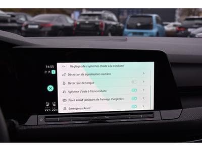 VW Golf GTI 2.0 TSI DSG CUIR MEMO HARMAN ACC TRAVEL GPS (2021) - Photo 12