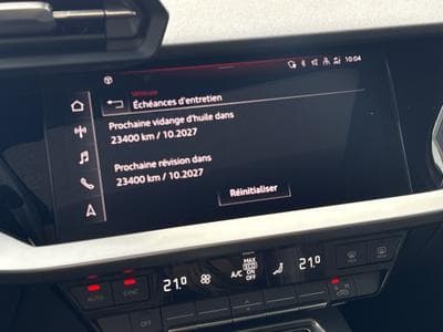 Audi A3 SPORTBACK 1.5 TFSI 150 S-LINE S-TRONIC * GARANTIE 36 MOIS * (2022) - Photo 8