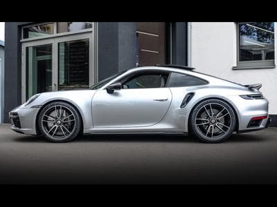 Porsche 911 (992.1) TURBO S COUPE PDK – GT-SILVER – IMMAT FR. - PORSCHE (2020) - Foto 2