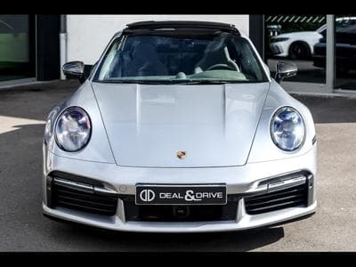 Porsche 911 .1 911 TURBO S COUPE PDK – GT-SILVER – IMMAT FR. - PORSCHE A (2020) - Photo 5